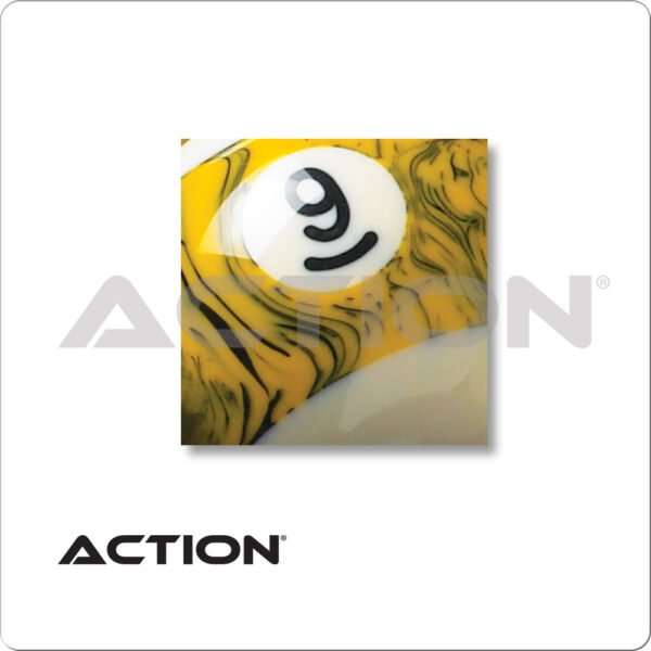 Action Black Marble Ball Set